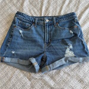 Old Navy Distressed Blue Jean Shorts